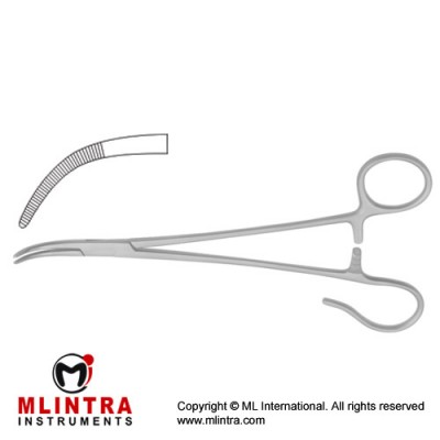 Schnidt Tonsil Forcep Stainless Steel, 18.5 cm - 7 1/4"